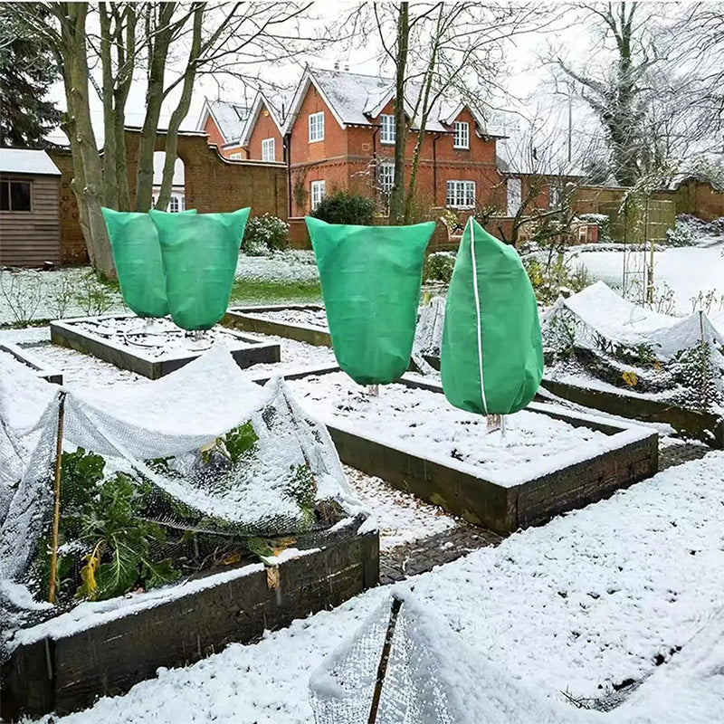 🎅Early Xmas Sales - 50% OFF🎄Plant Thickened Drawstring Bag Freeze Protection Covers