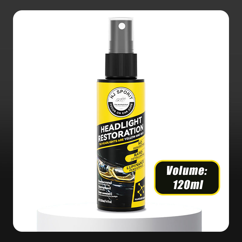 š„Buy 3 Get 2 Freeš„Efficient Car Headlight Restoration Spray