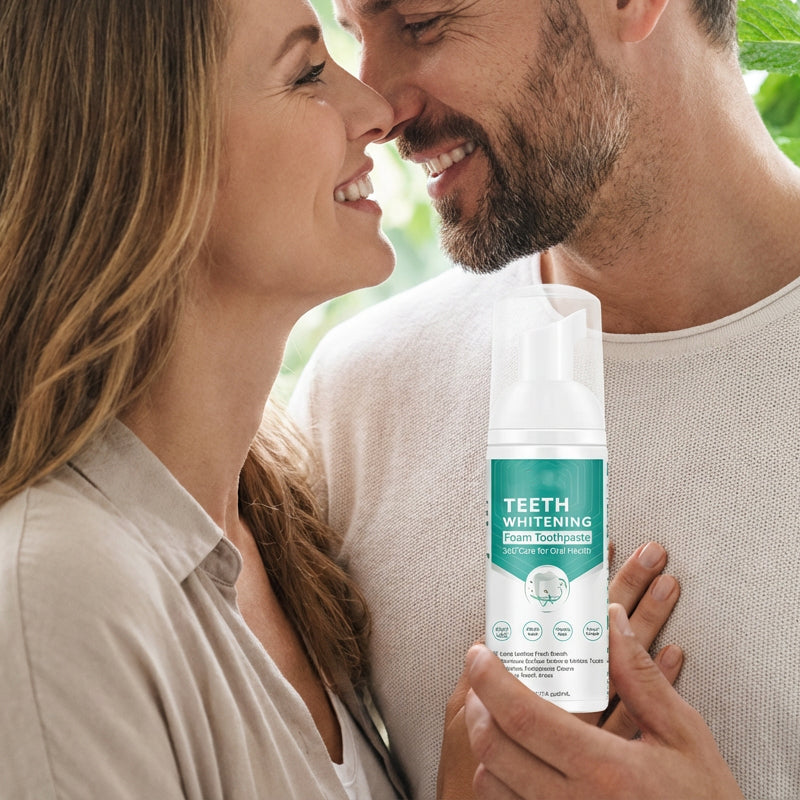 🔥2026 New Arrivals: 50% Off for a Limited Time!🔥360° Oral Health Whitening Mousse Toothpaste