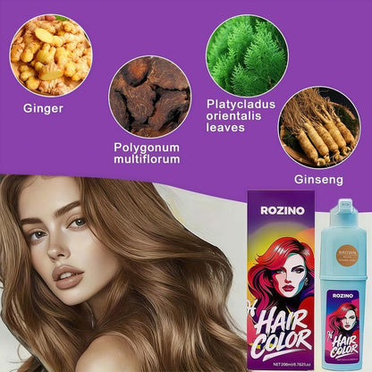 🥳2026 HOT SALE🥳💞50K+ SOLD!💥💜🎨 50% OFF! At-Home Hair Color – Pump bottle, no mess. Just apply, wait 40-45 mins, rinse. Vibrant radiance locks in. Perfect for beginners. Your DIY salon. 🎁☀️