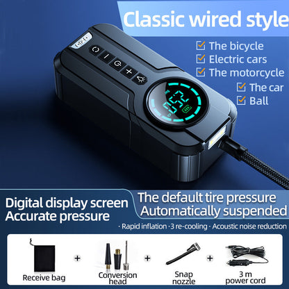 [New upgrade of technology] Car inflatable pump