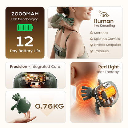 🌲Amazing deals for 2026: 50% OFF! 🌲 The best portable neck massager – 3 times more relaxation! 💆