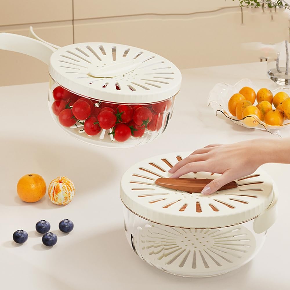 💥Hot Sale 62% Off New Draining Basket With Lid