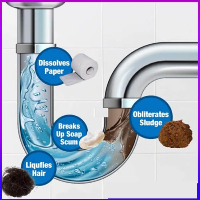 ⏰Last Day Surprise Price: Buy 1 Get 1 Free🔥SINK & DRAIN CLEANER