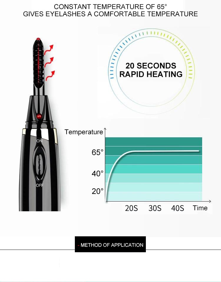 🔥LAST DAY SALE 50% OFF🔥Heated Lash Curling Tool
