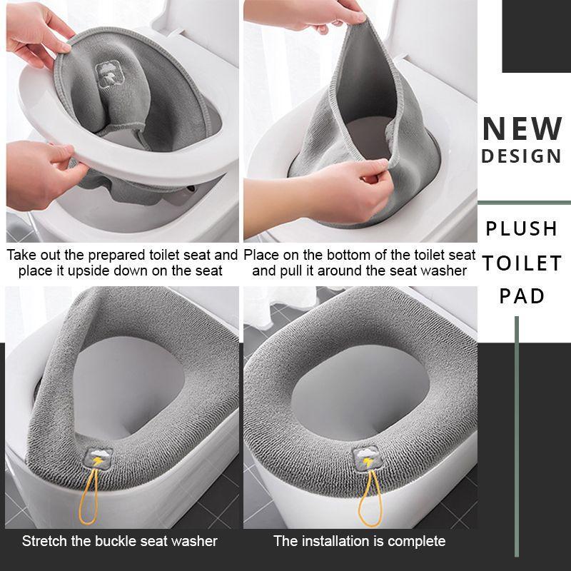 🔥Hot Sale Deals- Plush Toilet Pad