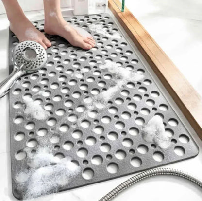 🚿Premium Anti Slip Shower Safety Mat with Strong Suction Cups🧼