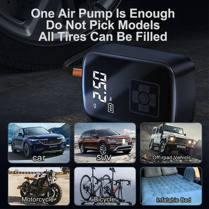 🔥 HOT SALE 49% OFF🔥🚗💨Portable Multifunctional Cordless Inflatable Pump