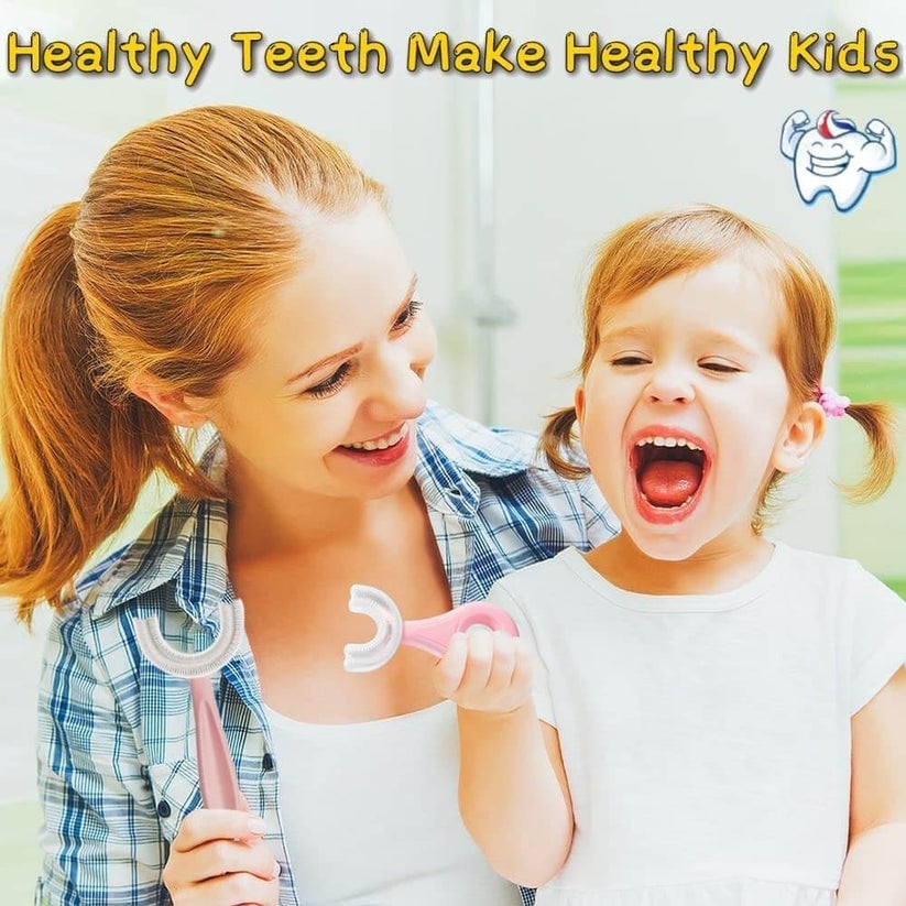 🦷All Rounded Children U-Shape Toothbrush🎁