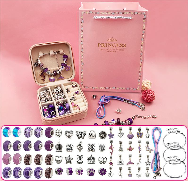 FREE SHIPPING  DIY Gorgeous Bracelet Set - the Best Gift for Children