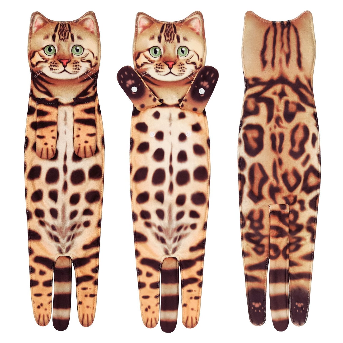 🐾🐱Funny Cat Hand Towels🎁