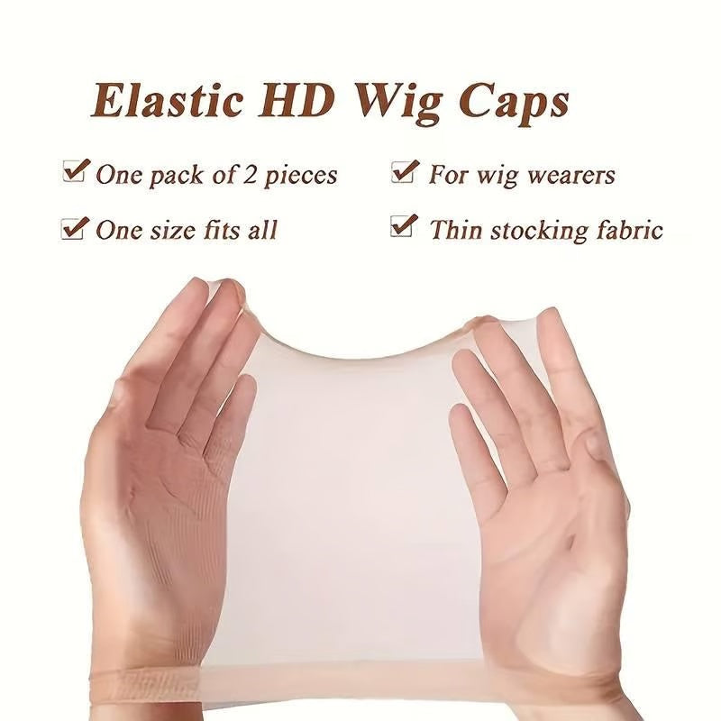 🎉Buy 1 Get 3🎉Elastic Non-Slip HD Wig Cap