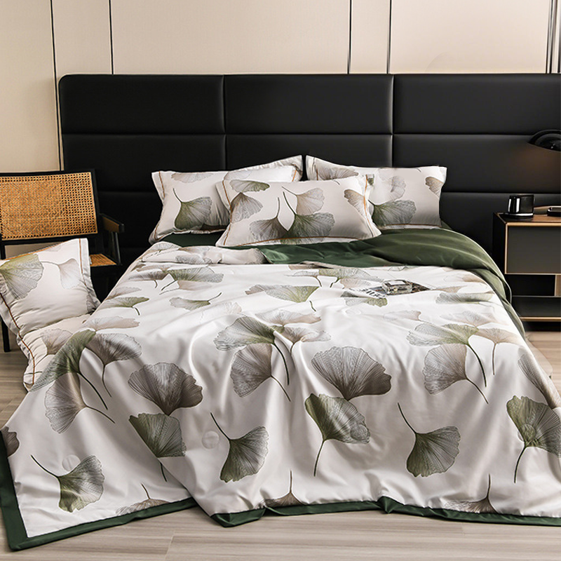 ❄️Must-have bedding in summer❄️Cooling Breathable Floral Bed Sheet (4-Piece Set)