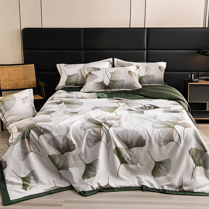 ❄️Must-have bedding in summer❄️Cooling Breathable Floral Bed Sheet (4-Piece Set)