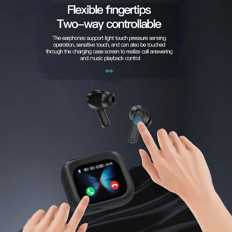 💥Compact Touch-Control Clear-Sound Earbuds