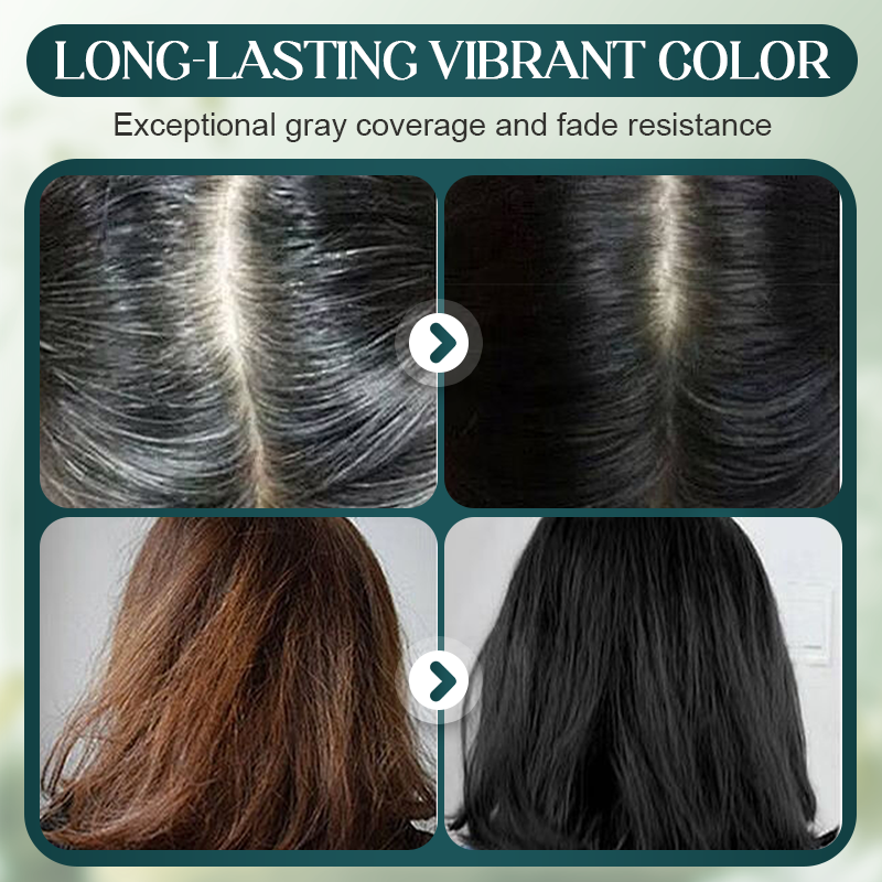 🔥HOT SALE 50% OFF🎁✨Mild Formula Long Lasting Hair Dye Set - Buy 3 Get 1 Free🎁
