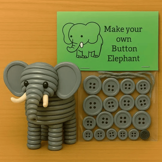 ⏰Last Day Promotion✨DIY Button Animal Ornaments