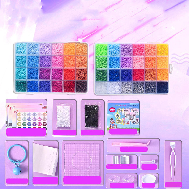 🎨 50% OFF NOW! ✨ 🎁 COMPLETE CRAFT KIT - 96 Colors with Storage Case, Perfect for Kids' Art Projects and Creative Development, Ideal Christmas Gift 👧✂️