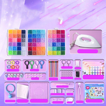 🎨 50% OFF NOW! ✨ 🎁 COMPLETE CRAFT KIT - 96 Colors with Storage Case, Perfect for Kids' Art Projects and Creative Development, Ideal Christmas Gift 👧✂️