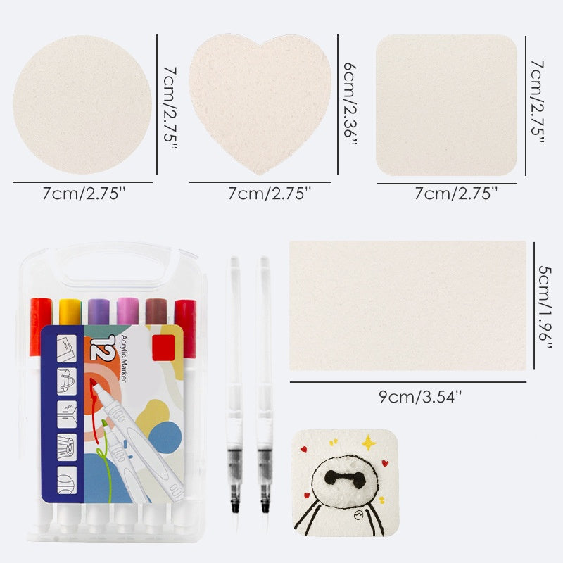Magic 3D Foam Texture Painting Kit