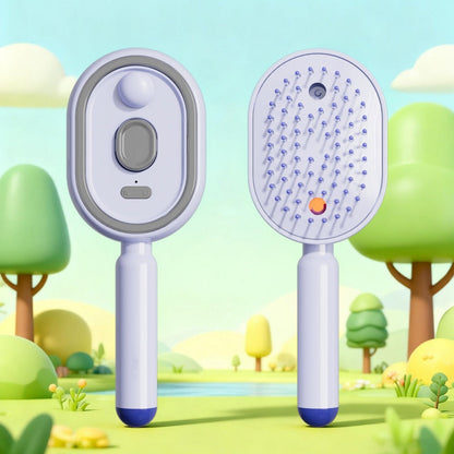 📢📢50 %  OFF !! ⏰Electric Spray & Massage Hair Brush✨🔥