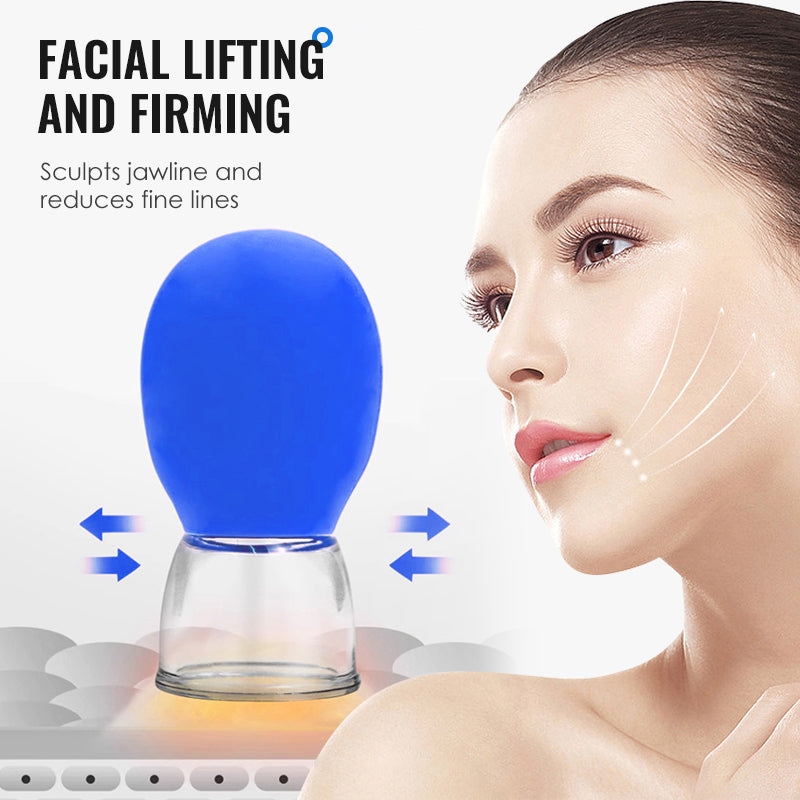 🎁Glass and Silicone Vacuum Suction Massage Cups