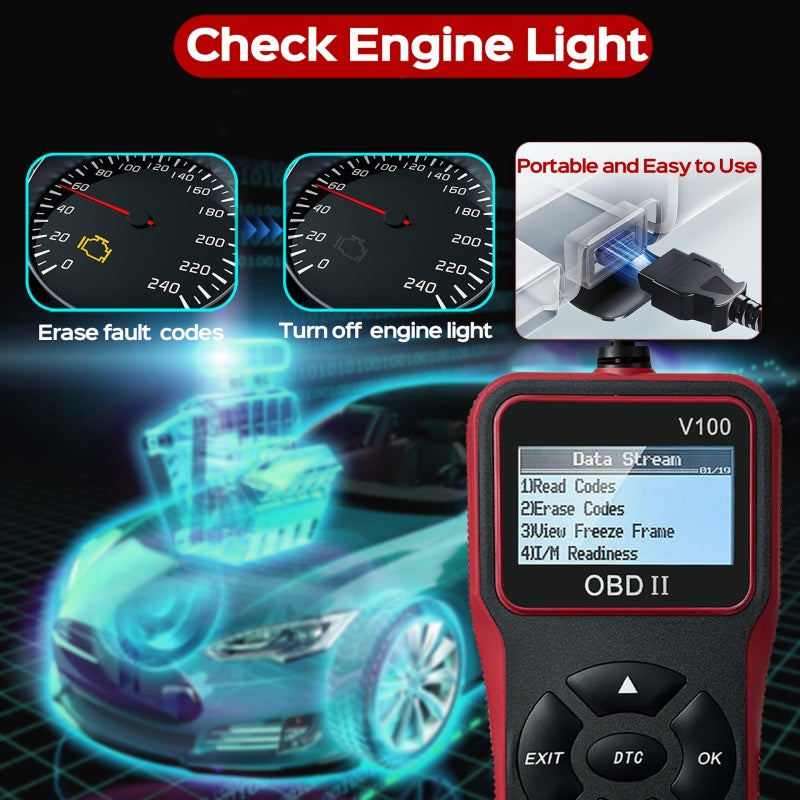 🔥Limited Time Promotion 50% OFF🔥Multi-function Engine Fault Code Reader