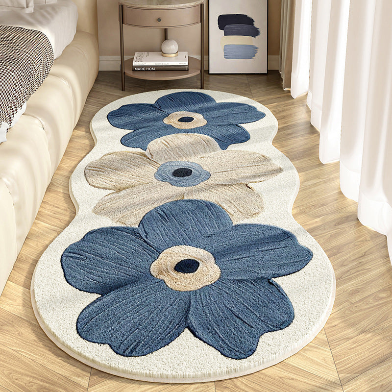 📢📢50 % OFF !!🎅Soft Irregular Flower Pattern Rug