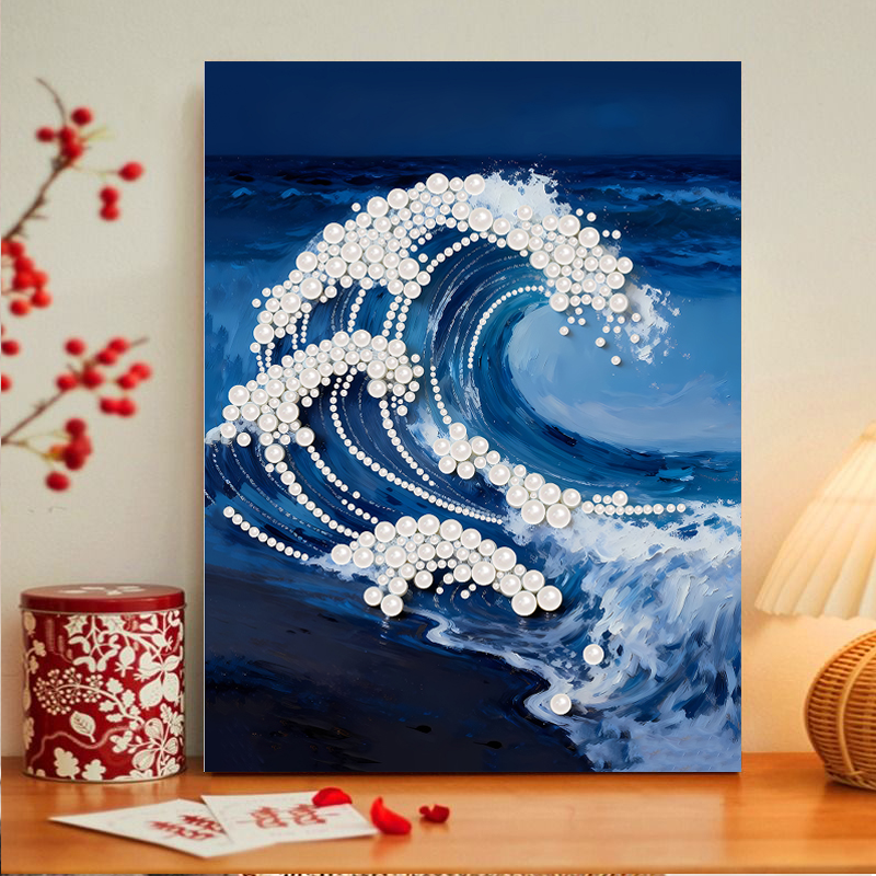 DIY 3D Plastic Pearl Painting Kit