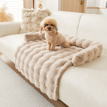 📢📢50%  OFF !! ⏰Thickened Warm Non-Slip Pet Bed with Edge