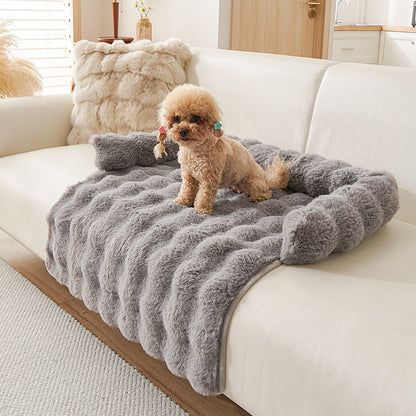 📢📢50%  OFF !! ⏰Thickened Warm Non-Slip Pet Bed with Edge