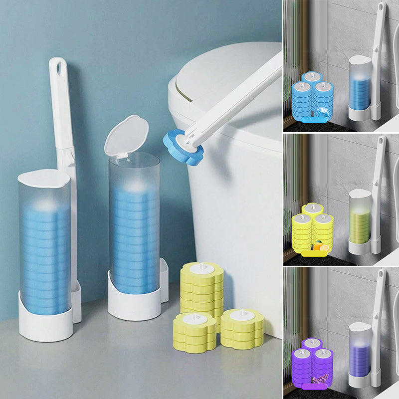 🚽 50% OFF NOW! ✨ Disposable Toilet Brush System – Hygienic, Refillable & Easy to Use 💦