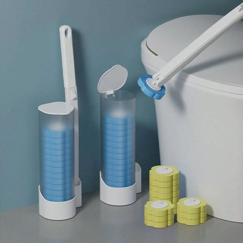 🚽 50% OFF NOW! ✨ Disposable Toilet Brush System – Hygienic, Refillable & Easy to Use 💦